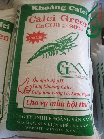 Bột Calci Thủy Sản Cao Cấp Hiệu Green