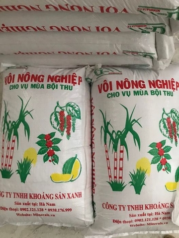 Vôi nông nghiệp có công dụng gì với cây trồng