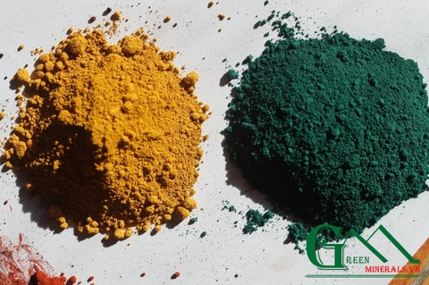 Bột màu Oxit sắt dùng trong ngành công nghiệp