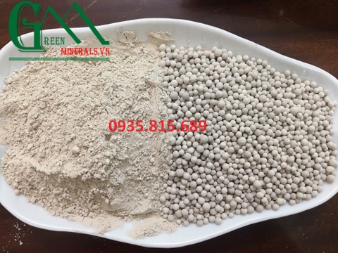 Nhà máy sản xuất zeolite bột và hạt lớn tại Việt Nam