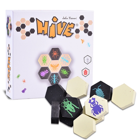 Hướng dẫn chi tiết cách chơi boardgame Hive cờ tổ ong 2 người chơi Hướng dẫn chi tiết cách chơi boardgame Hive cờ tổ ong 2 người chơi