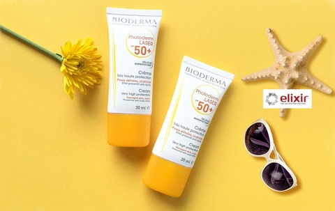 kem chống nắng bioderma photoderm laser spf 50 review