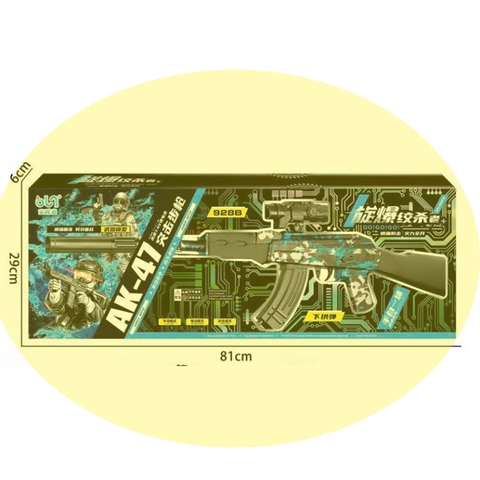 Đồ chơi A.K 47 bắn đạn thạch liên thanh - 928B