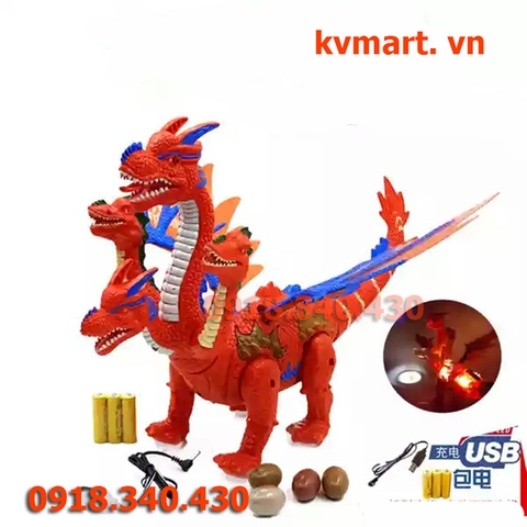 Khủng long bạo chúa 4 đầu - 6668