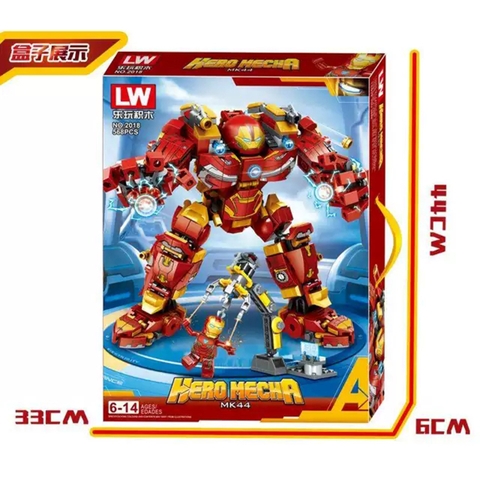 Lego Ninjago Iron Man Người Sắt - LW2018