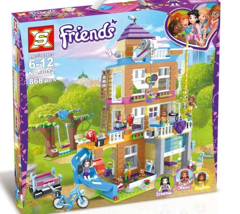 Lắp ráp lego Ngôi Nhà Tình Bạn - SY3012