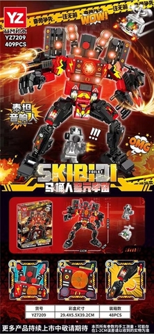 Lego Skibidi Toilet Titan Audio Man - YZ720
