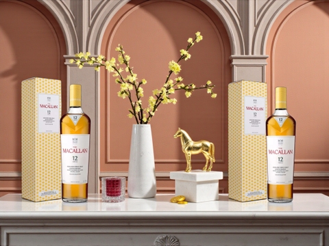 Rượu Macallan 12 Colour Collection 40% 700ml Scotland trải nghiệm tinh tế từ bộ sưu tập màu nghệ thuật