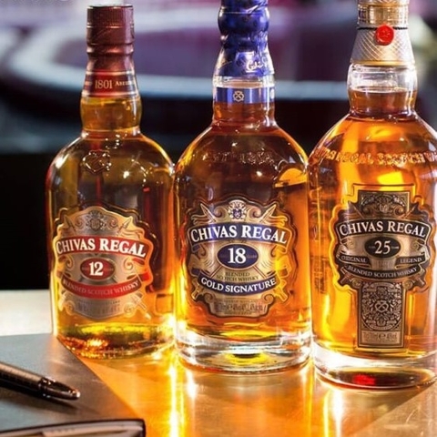 CHIVAS 18, 21, 25 KHÁC GÌ NHAU?