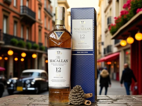 MACALLAN 12 DOUBLE CASK CÓ NGON KHÔNG? ĐÁNH GIÁ HƯƠNG VỊ TINH TẾ ĐẾN TỪ GỖ SỒI MỸ & CHÂU ÂU