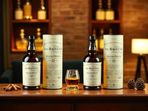 Balvenie 12 DoubleWood Có Ngon Không? Trải Nghiệm Vị Gỗ Sồi Kép Đặc Trưng Của Speyside