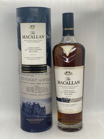 Macallan James Bond 60th Anniversary