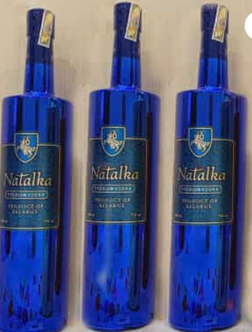 Rươu Vodka Premium Natalka xanh Belarus 40%