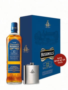 BUSHMILLS 12 NĂM TUỔI – HỘP QUÀ TẾT 2020