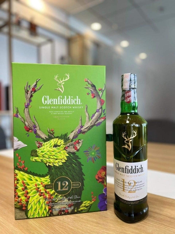 GLENFIDDICH 12 NĂM HỘP QUÀ TẾT 2024