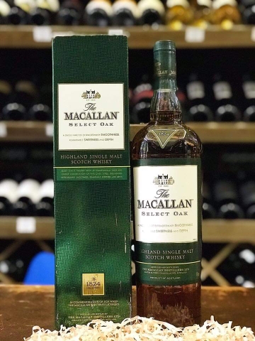 Rượu Macallan Select Oak Xanh 1 lít