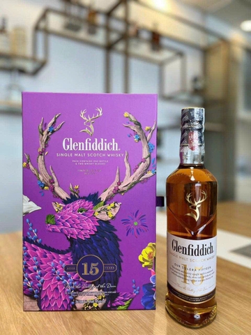 GLENFIDDICH 15 NĂM HỘP QUÀ TẾT 2024