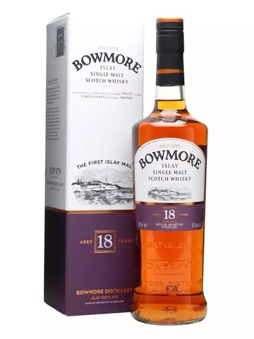 RƯỢU BOWMORE 18 NĂM (700ML / 43%)