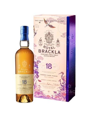 Rươu Royal Brackla 18 Năm-Hộp quà tết 2024