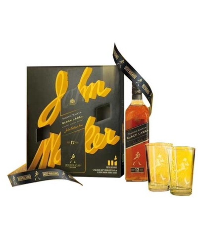 Rượu Johnnie Walker Black Label hộp quà tết 2024-giá rẻ nhất