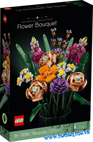 10280 LEGO Creator Expert Flower Bouquet - Hoa trưng bày