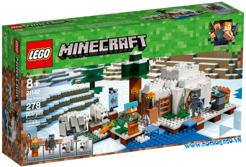 21142 LEGO Minecraft™ LEGO Minecraft the Polar Igloo