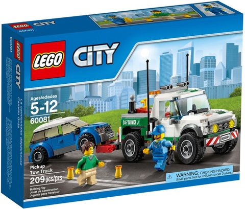 60081 LEGO® CITY Pickup Tow Truck (năm 2015)
