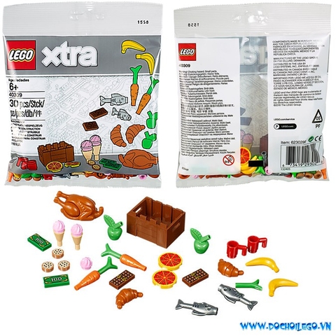 40309 LEGO Food Accessories - Phụ kiện đồ ăn LEGO