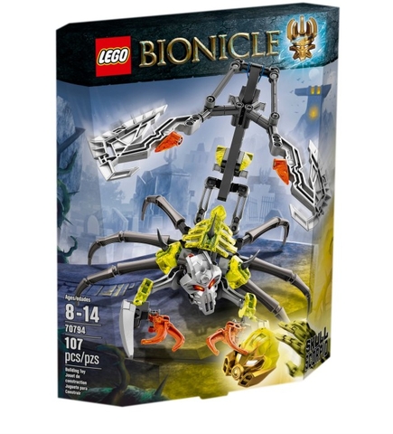70794 LEGO® BIONICLE Skull Scorpio (năm 2015)