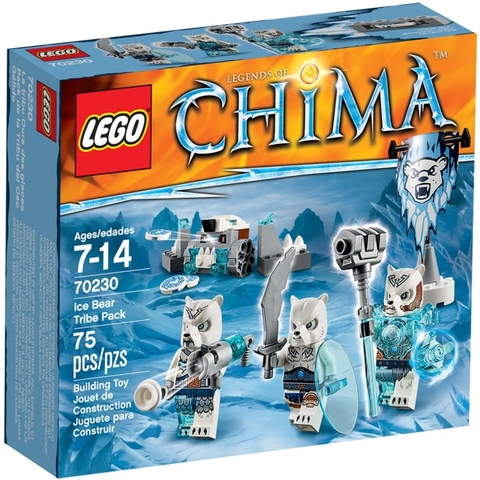 70230 LEGO®  Ice Bear Tribe Pack (năm 2015)