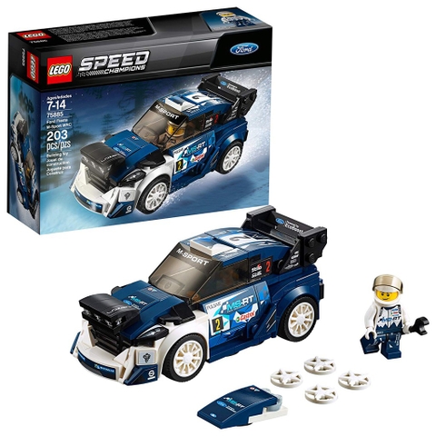 Siêu xe LEGO Speed Champions Ford Fiesta M-Sport WRC 75885
