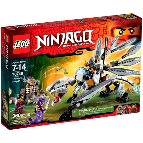 70748 LEGO Ninjago Titanium Dragon - Rồng Titan
