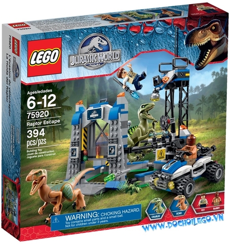 75920 LEGO® Raptor Escape (năm 2015)