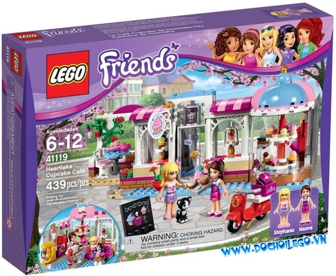 41119 LEGO® Heartlake Cupcake Cafe