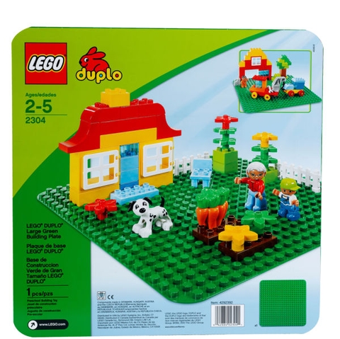 2304 LEGO®  Duplo Green Building Plate (Tấm nền)
