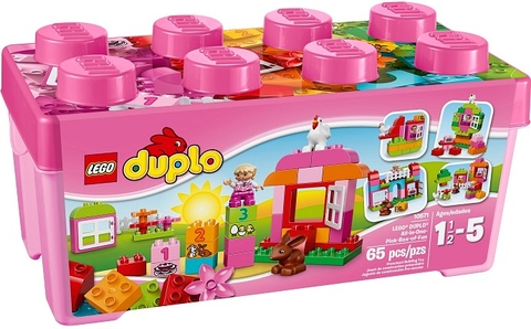 10571 LEGO® DUPLO® All-in-One-Pink-Box-of-Fun(Mẫu năm 2014)