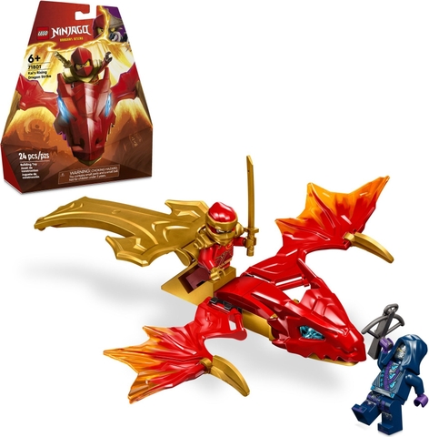 71801 Lego Ninjago Kai's Rising Dragon Strike - Rồng bay lốc xoáy của KAI - Hàng 2024