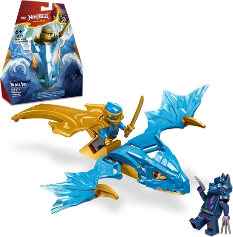 [Chính hãng] 71802 Lego Ninjago Nya's Rising Dragon Strike - Rồng bay lốc xoáy của NYA - Hàng 2024