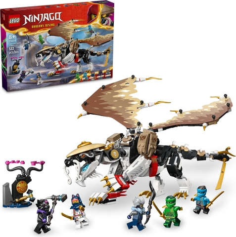 71809 LEGO Ninjago Dragons Rising Season 2 Egalt the Master Dragon - Đồ chơi lắp ráp Rồng thần sư phụ WU 2024