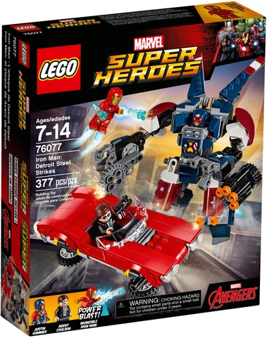 76077 LEGO® Iron Man: Detroit Steel Strikes