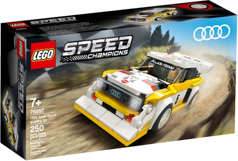 76897 LEGO 1985 Audi Sport Quattro S1 -  Xe đua Audi Sport Quattro S1