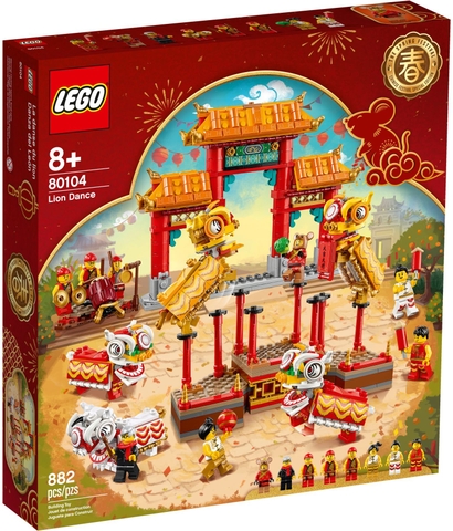 80104 LEGO Chinese Lion Dance - Múa Lân