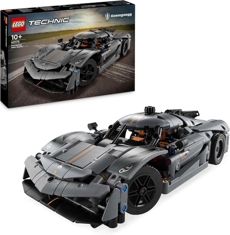 42173  Lego Technic Koenigsegg Jesko Absolut Grey Hypercar - Siêu xe Đồ chơi lắp ráp Siêu xe đua thể thao màu xám 8.2024