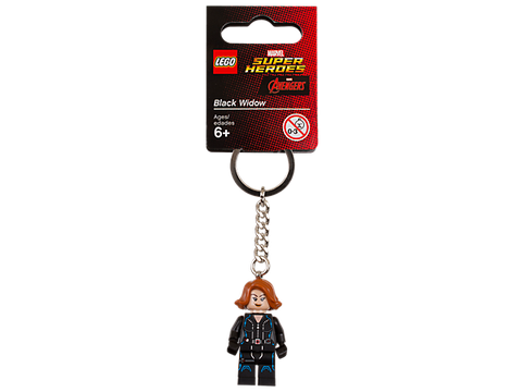 853592 Lego Black Widow Key Chain