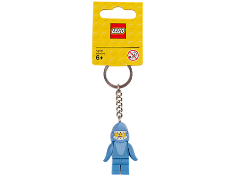 853666 LEGO® Shark Suit Guy Key Chain