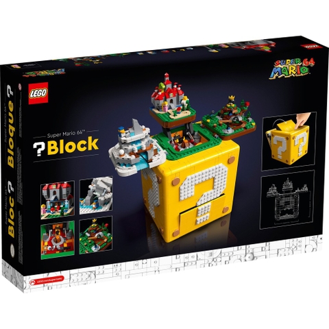71395 LEGO Super Mario 64 Question Mark Block - Đồ chơi LEGO Hộp khối dấu hỏi.