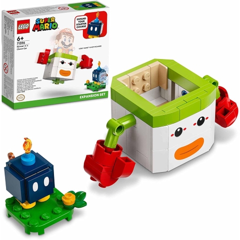 71396 Lego Super Mario Expansion Set Bowser Jr. Crown  Bộ mở rộng, xe oto chú hề của Jr. Crown