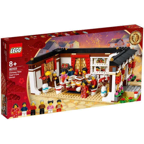 80101 LEGO Chinese Traditional Festivals New Year's Eve Dinner - Bữa cơm gia đình