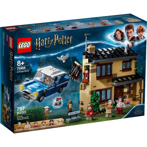 75968 LEGO Harry Potter 4 Privet Drive - Bộ xếp hình