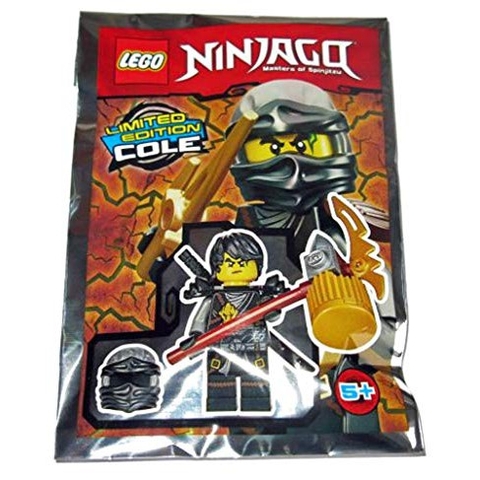 LEGO Ninjago Limited Edition COLE  891722- Foil Pack - Nhân vật COLE pack #4